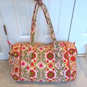 Vera Bradley Large Cotton Travel Duffel